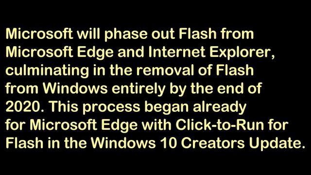 Google, Mozilla, Apple, Microsoft and Facebook Saying goodbye to Adobe Flash Player; Why?RIP Flas смотреть онлайн