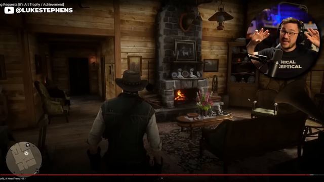 RDR 2's Crazy Rare Achievement - Luke Reacts смотреть онлайн