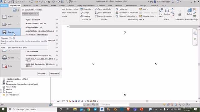 Revit-01- Introducción Al Template De Revit //Curso De Revit En Español De JMA Modelados
