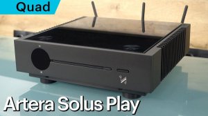 Quad Artera Solus Play – компактный CD-ресивер для аудиофилов