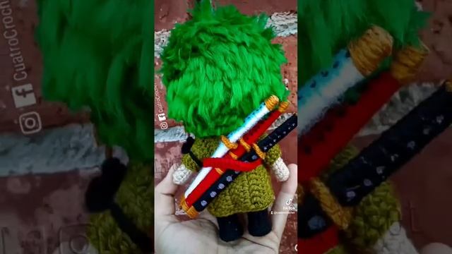 AMIGURUMI CHIBI ZORO RORONOA смотреть онлайн