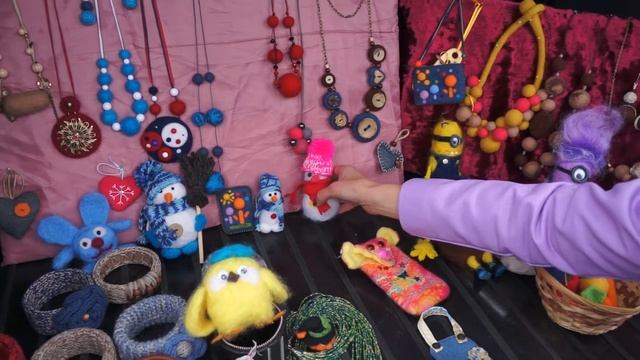 Поделки из шерсти смотреть онлайн