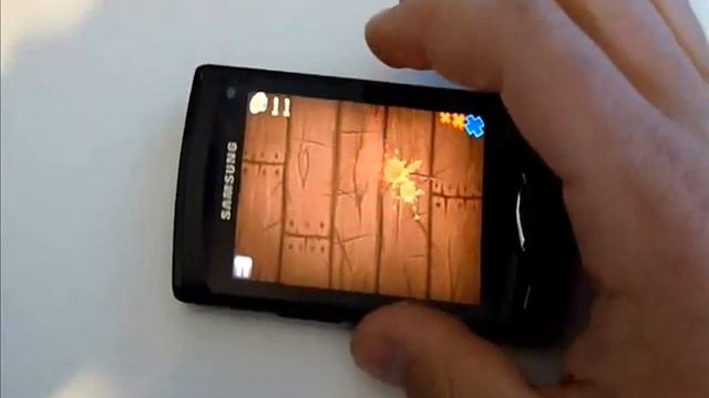 Fruit Ninja on Samsung Wave (Bada OS) смотреть онлайн