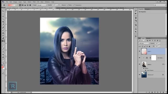 Photoshop Effects Tutorial - SOFT LIGHT EFFECT смотреть онлайн