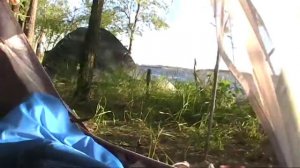 На острове Башмак на Волге.