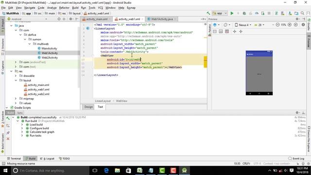 Multiple WebView in Single App in Android Studio Bangla Tutorial смотреть онлайн