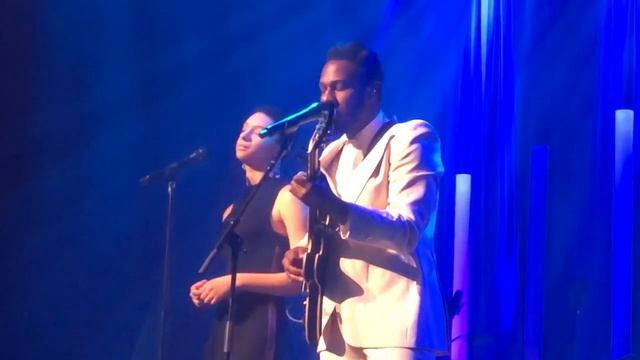 Leon Bridges Performs At Lena Horne Prize Celebrating Solange Knowles At Town Hall