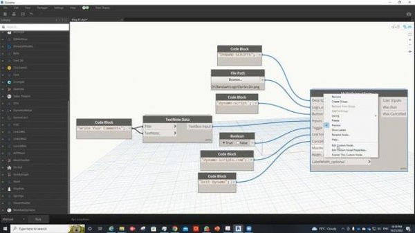 DYNAMO – How to customize the Data Shape User Interface in Dynamo