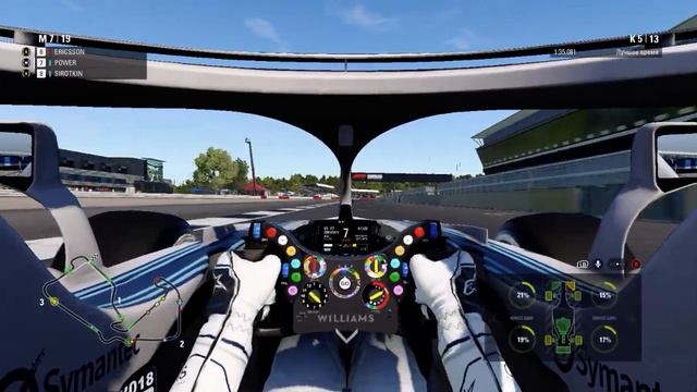 F1 2018 - Карьера. Великобритания. смотреть онлайн
