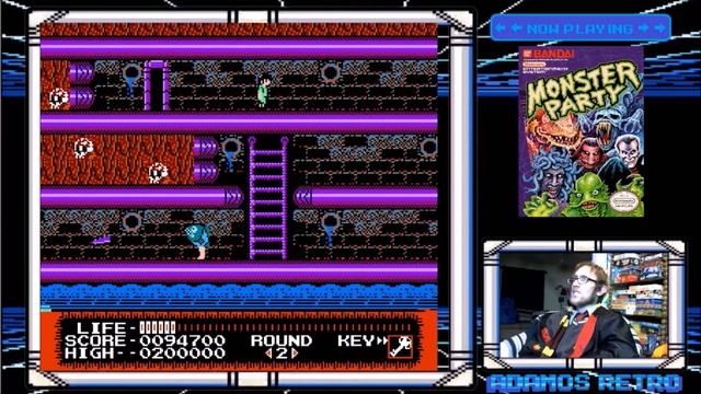 [ Monster Party (NES) (Part 01) ] Happy Halloween Ya Bastards! смотреть онлайн