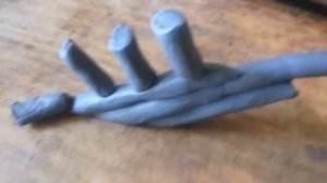 Гибель титаника из пластилина