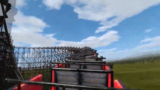 Steel Wood - A NoLimits 2 Roller Coaster Simulation. смотреть онлайн