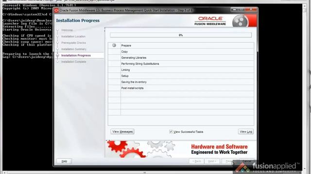 Quick Start Installation Video for Oracle BPM 12c смотреть онлайн