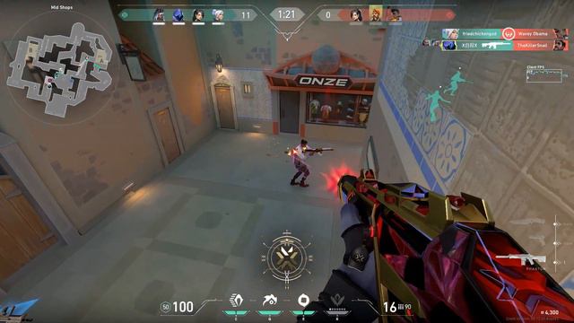Omen ult BUT enemy's don't have HEADPHONES and AIM😮 смотреть онлайн