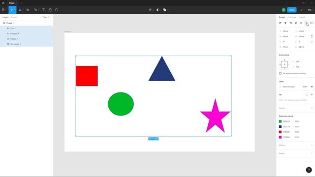 Figma Tutorial - Lesson 11 - Object Alignment Options and Copying Shapes in Design File смотреть онлайн