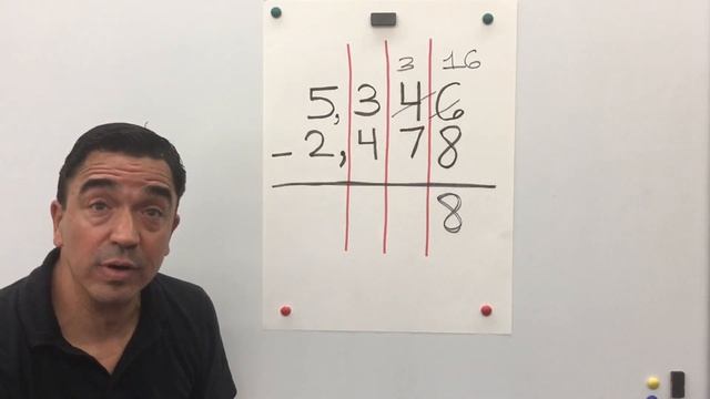 Subtraction: 4 Digit Numbers (with Regrouping) / My Growing Brain смотреть онлайн