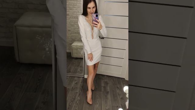 Нарядное белое платье #нарядноеплатье #сшитьплатье смотреть онлайн