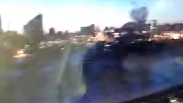 ул. Народной Воли, 65, Екатеринбург, БЦ NEBO, вид на Екатеринбург из окна Уралбилдинга 17.12.2011 смотреть онлайн