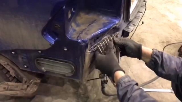 Ремонт авто Санкт-Петербург. Покраска авто. Volkswagen на ремонте. Обзор авто смотреть онлайн