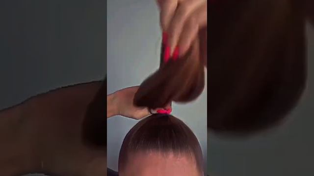 красивый пучок за минуту🌸 смотреть онлайн