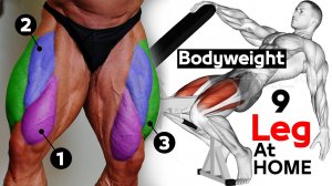 10 МИНУТ УПРАЖНЕНИЯ НОГИ Упражнения с собственным весом-бедра,попа,подколенные сухожилия,квадрицепсы