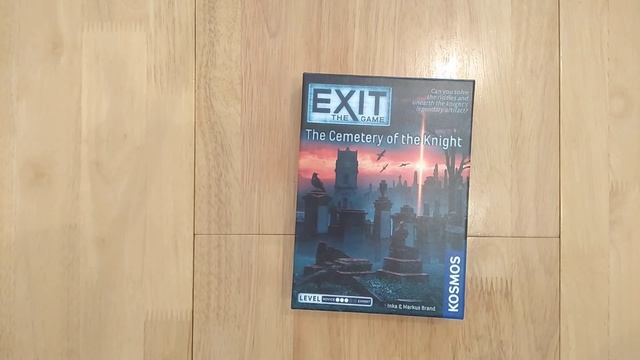 Exit the Game: The Cemetery of the Knight - spoiler free Review. Escape room in a box * Amass Games смотреть онлайн