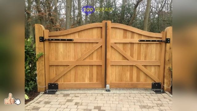 80 wooden gates! Amazing garden ideas! ворота своими руками смотреть онлайн