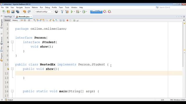 What is nested interface in Java | Nested interface in java | Can we use nested interface in Java смотреть онлайн