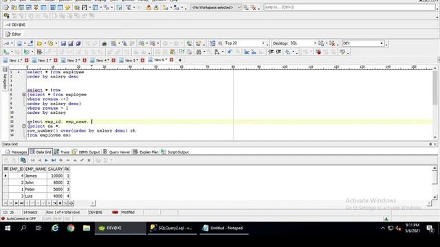 How to find Nth highest Salary (Oracle/SQL server) смотреть онлайн