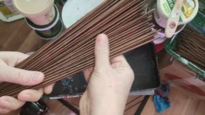 Урок № 6 Увлажнение бумажной лозы перед плетением