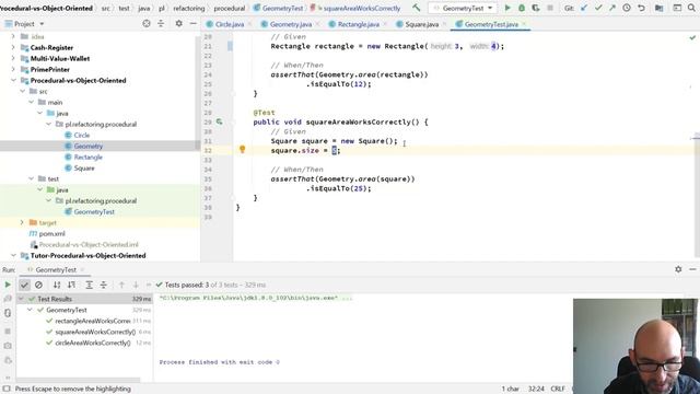 Clean Code #01 Refactoring Procedural Code into Object Oriented Code смотреть онлайн