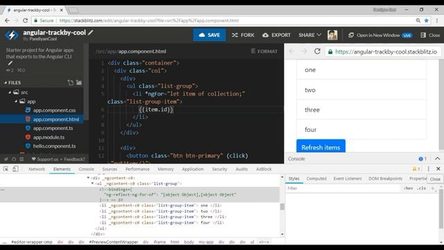 Angular Performance Optimization #2 - trackBy function смотреть онлайн