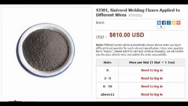 SJ301 sintered welding fluxes смотреть онлайн