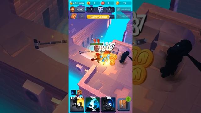 Чак Норрис стал героем мобильной игры !!! (Nonstop Chuck Norris#1) смотреть онлайн