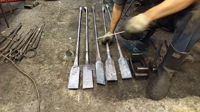 Ковка лапчатого лома (лапы). смотреть онлайн