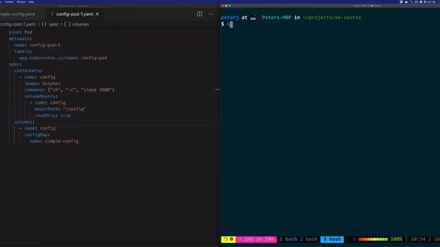 Kubernetes ConfigMaps explained смотреть онлайн