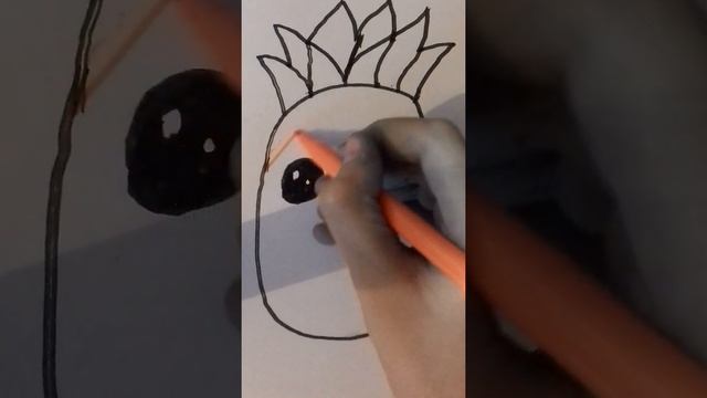 Рисуем ананасик. смотреть онлайн