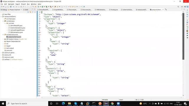 #Tutorials 7 || RestAssured || JSON schema validation смотреть онлайн