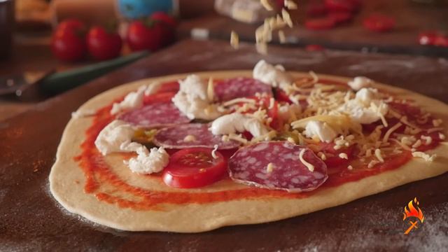 HOW TO MAKE PIZZA - Home made pizza from the braai смотреть онлайн