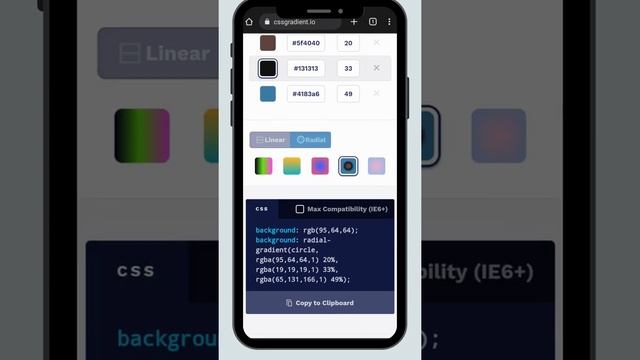 3 color Gradient Tools for web designers || Gradient color picker online Tools ||#webdesigner#color смотреть онлайн