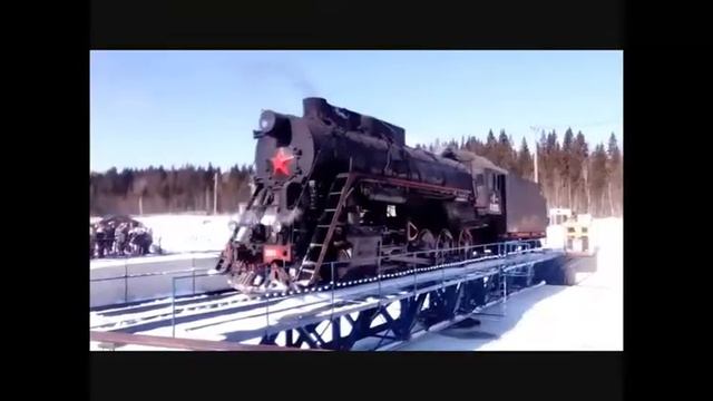 Старомодный паровоз. Мой путь в Рускеала, Карелия.