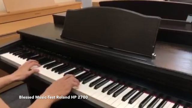 Piano Roland HP-2700|Blessed Music|Piano Tan Binh смотреть онлайн