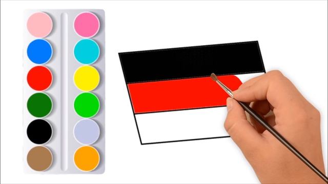 ??Learn??Flags??For??Kids??| How??To??Draw??National??Flags??| Coloring Pages