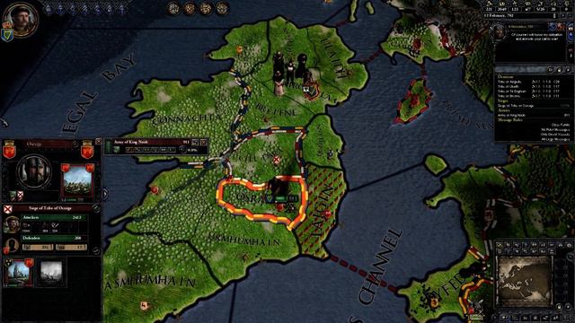 Beginners Guide Become King of Ireland Part 4 [Crusader Kings 2 + DLCs] смотреть онлайн