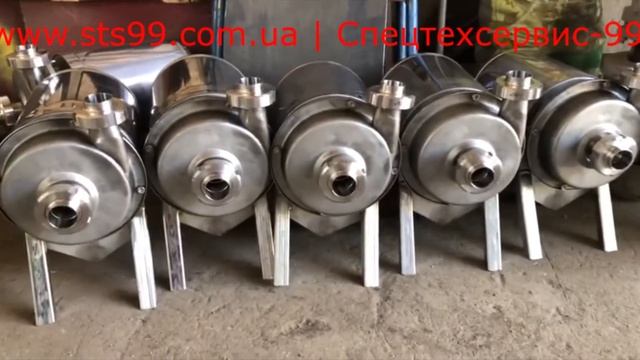 обзор Насос Центробежный Пищевой для перекачки молока, вина, сусла смотреть онлайн
