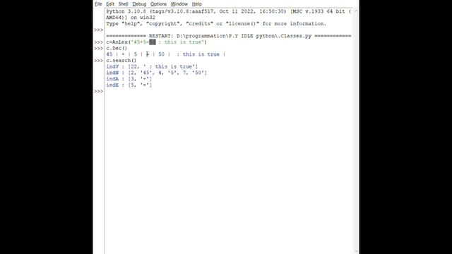 Just a basic lexical analysor on python using the module "re" смотреть онлайн