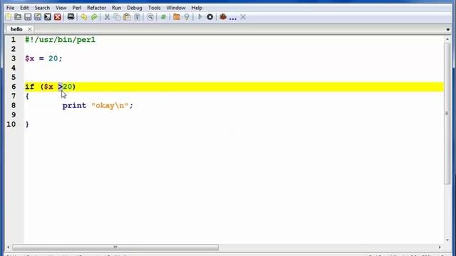 perl tutorial NO 19 if смотреть онлайн