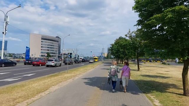 Минск летний! 1ч. Пр-т. Победителей! 16 июня 2023г. смотреть онлайн