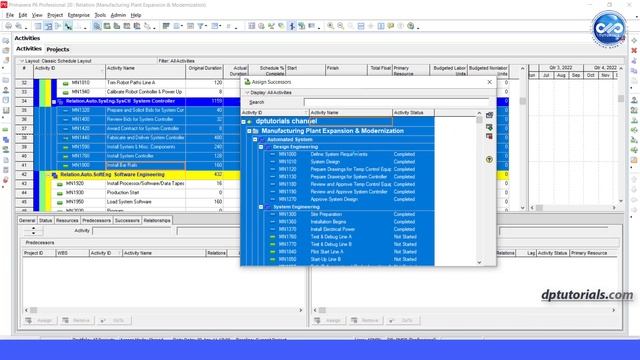 Remove Relationships For Multiple Activities In Primavera P6 || dptutorials смотреть онлайн