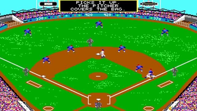 Micro League Baseball: The Manager's Challenge gameplay (PC Game, 1991) смотреть онлайн